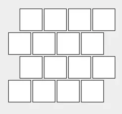 Offset weave pattern